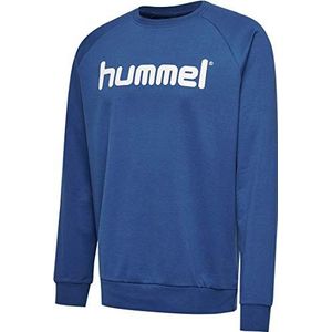 hummel Heren sweatshirt van katoen met go logo