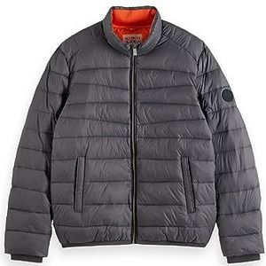 Scotch & Soda Korte Puffer jas voor heren, Moon Dust 5035