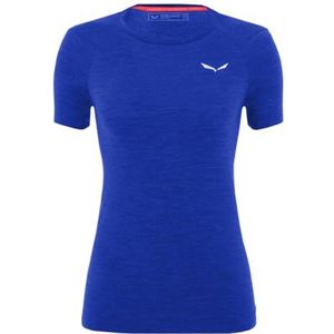 SALEWA Zebru T-shirt voor dames Fresh Amr W T-shirt, Elektrisch (elektrisch)