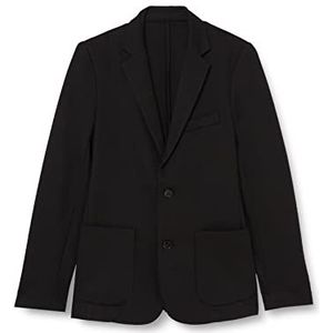 TRENDYOL Slanke blazer voor heren met lange mouwen, zwart.