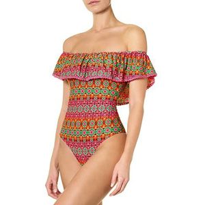 Goldenpoint Maillot de bain pour femme Liberty Villa, multicolore, 90B