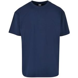 Urban Classics Dik T-shirt oversized T-shirt, donkerblauw, XXXXL heren, Donkerblauw