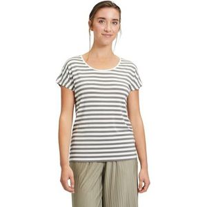 cartoon 2063/7203 T-shirt voor dames, Kaki/crème, 46