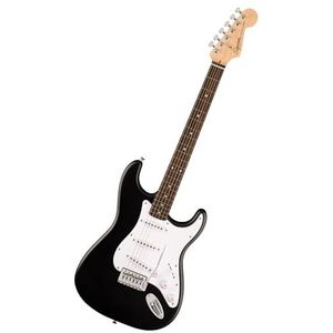 Fender Squier Debut Series Stratocaster elektrische gitaar, beginnende gitaar, met 2 jaar garantie, zwart