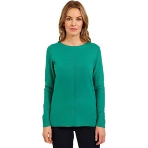 Cecil Pull en tricot pour femme, Vert émeraude, XXL