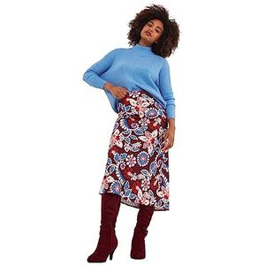 Joe Browns Trui met open haard en hoge zoom comfortabele oversized damestrui (1 stuk), Blauw