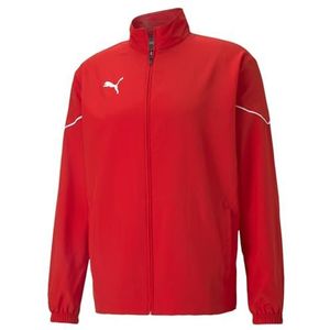 PUMA Teamrise Sideline Sweatshirt voor heren, Puma Red Puma Black