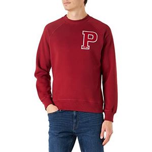 Pepe Jeans Pike Sweatshirt voor heren, 286 burnt rood