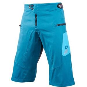 O'NEAL | Korte korte broek | MTB DH Downhill FR Freeride | Duurzaam mesh, stretch inzetstukken | Element FR Shorts Hybrid V.22 | Volwassenen | Petrol Blauw | Maat 34/50, Essence., één maat, Benzine.
