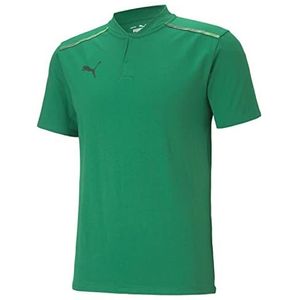 PUMA Teamcup Casuals Poloshirt voor heren, Amazon-groen/donkergroen
