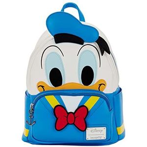 LOUNGEFLY 137591 Mochila Disney Pato Donald Cosplay Mini Backpack, Aluminium, Multi
