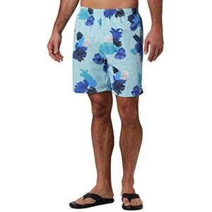 Columbia Big Dippers Aqua Shorts voor heren, Sky Blue Tropic