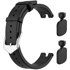 UNF Echt leren sportarmband voor dames, reservearmband voor Garmin Lily smartwatch, accessoire voor Garmin Lily Smartwatch, bont