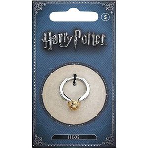 The Carat Shop Harry Potter Ring met gouden snuifje, roestvrij staal, maat L