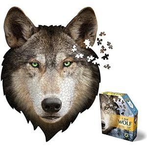 Shape Puzzle Wolf (puzzel): I am Wolf