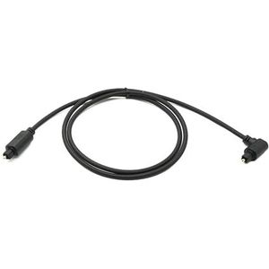 System-S Toslink audiokabel 80 cm mannelijk naar mannelijk optische digitale adapter