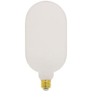 LED-lampen, E27, verlicht, gasfles opaline, glas, fitting, E27, LED-stralingshoek, 320 graden, equivalent aan 60 W, 806 lm, LED-lamp, neutraal wit, RFDE806G. BOCW Xanlite