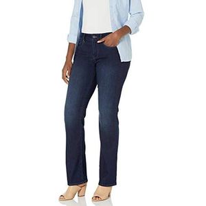 NYDJ Women's Misses Marilyn Straight Denim Jeans, Burbank Wash, 10