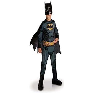 Rubies – officieel DC – Batman-kostuum, zwart en geel, 9-10 jaar