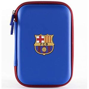 FC Barcelona universele beschermhoes voor HDD, harde schijven, powerbank, kabel, hoofdtelefoon en technologie-accessoires.