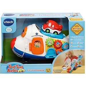 VTech Toet Toet Auto's 2 In 1 Vrachtvliegtuig - Educatief Baby Speelgoed - Speelgoed Auto - Cadeau