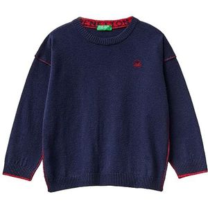 United Colors of Benetton Trui voor kinderen en jongeren, blauw 955, 3 jaar, Blu 955