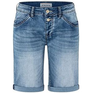 Timezone Short slim Nalitz pour femme, Fresh Indigo Wash, 30