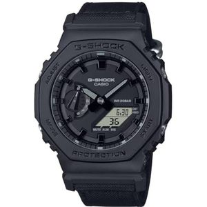 Casio Watch GA-2100BCE-1AER, zwart, één maat, riem, zwart., riem