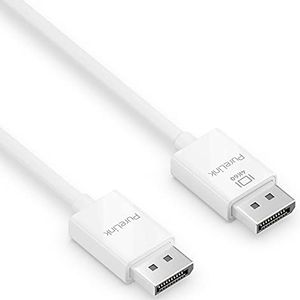 PureLink DisplayPort kabel 1.3-4K Ultra HD 60Hz bandbreedte 21,6 GB/s vergulde contacten 2m wit