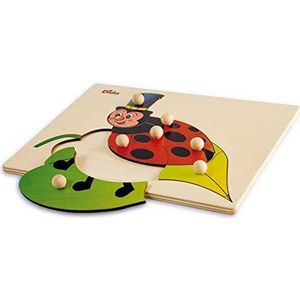 Dida - Houten puzzel voor kinderen | Educatieve spellen Made in Italy | Educatieve Incastro Games