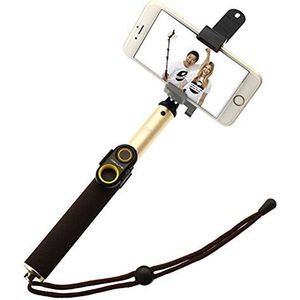 ASHUTB - S6 selfieset voor smartphone - 6 fotoaccessoires - zwart/geel