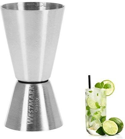 Westmark Barmaatje, jigger voor cocktails, 2/3 cl, roestvrij staal, zilver, 62782260