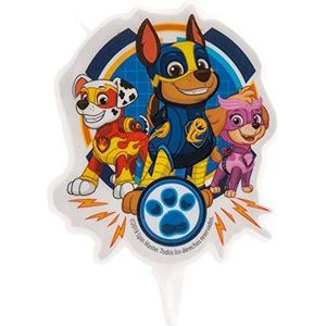 Dekora - 346226 Chase, Skye, Marshall 2D Paw Patrol verjaardagskaars