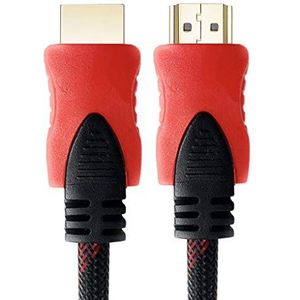 1,5 m HDMI 3D MSC kabel met Ethernet 3D 1080P compatibel met Fire TV / Apple TV / Xbox PlayStation / PS4 / PS3 / PC / Audio achterkanaal (1m 2m kabel beschikbaar) F-1,5m zwart