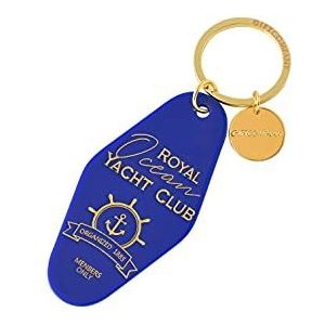Gift Company - Key Club by GC, sleutelhanger, blauw/goud, Modern