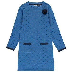 Lemon Beret Meisjesjurk voor meisjes, casual jurk, jurk voor meisjes, Blauw (Blue saffier