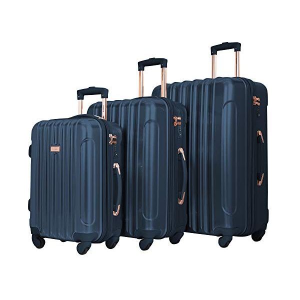 Ensemble valise 4 pièces Voyagoux® - Ensemble valise ABS - L / M