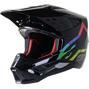 Alpinestars S-M5 Compass motorcrosshelm zwart/zilver M (57/58)