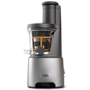 Kenwood PureJuice Pro JMP85.00SI Sapcentrifuge voor zelfgemaakte vruchtensap, XXL-opening voor hele vruchten, lage snelheid voor het bewaren van belangrijke vitaminen, 230 W, zilver