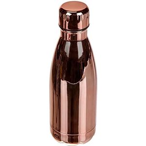 Nerthus Dubbelwandige Roestvrijstalen Fles voor Warme en Koude Dranken met Print, 350 ml, BPA-vrij 18/8 (Fih 716)