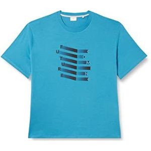 s.Oliver T-shirt à manches courtes pour homme, Bleu vert 62d1, 3XL