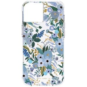 Rifle Paper Co. iPhone 13 hoes voor dames [3 m valbescherming] [draadloos opladen] iPhone 13 bloemenprint telefoonhoes, dunne krasbestendige hoes, materialen