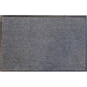 Ilias Trade Eco-Clean tapijt, absorberend, grijs, 90 x 150 cm