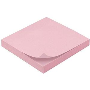 Waytex Notitieblok, herbruikbaar, 100 vellen, 75 x 75 mm, roze