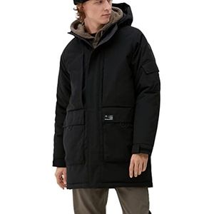 Q/S designed by Heren lange mouwen jas, zwart, XL, SCHWARZ