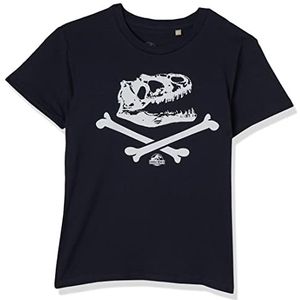 Jurassic Park Bojupamts040 T-shirt voor jongens, Marine.
