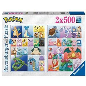 Puzzel Ravensburger Pokemon 2 x 500 stukjes (volwassenen)