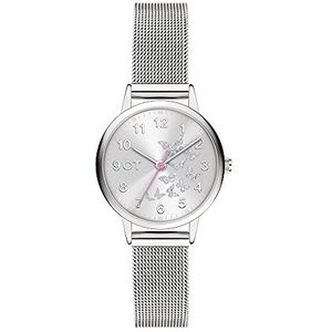 Cool Time Horloge voor meisjes en kinderen, zilver., Modern