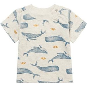 Noppies Baby Boys tee Mullins Short Sleeve All Over Print T-shirt pour bébé, Ras1202 Oatmeal - P611, 68