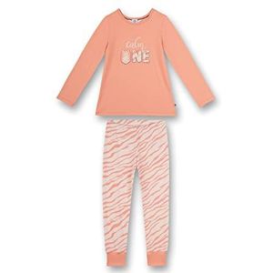 Sanetta jongens pyjama set, perzik amber